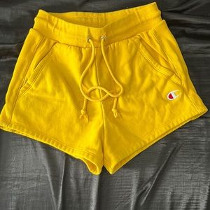 champion womens size small sweatshorts